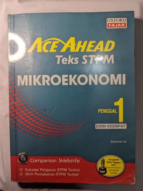 STPM EKONOMI SEM 1 Hobbies Toys Books Magazines Textbooks On