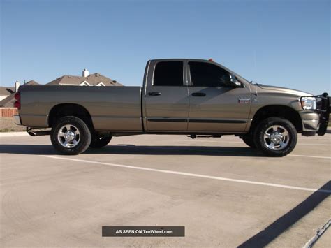 2007 Dodge Ram 2500 Slt Crew Cab Pickup 4 Door 6 7l Diesel