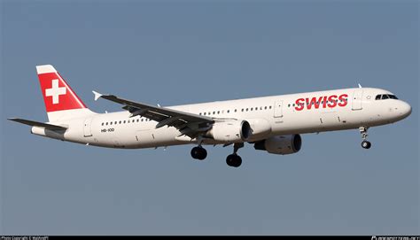 Hb Iod Swiss Airbus A321 111 Photo By Walandpl Id 1377515