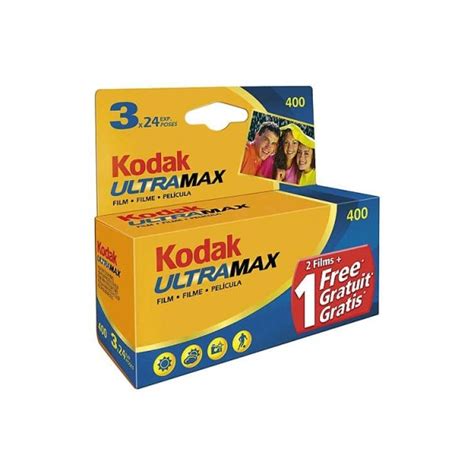 Kodak Ultra Max Gc Pel Cula Negativo Color Mm Tripack Ap