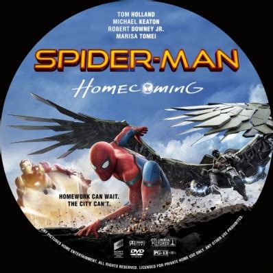 CoverCity DVD Covers Labels Spider Man Homecoming