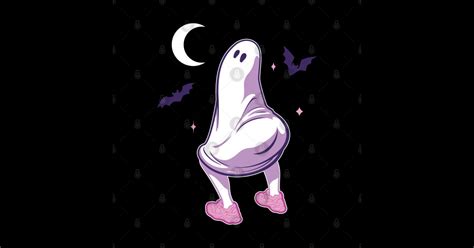 Spooky Booty Twerking Halloween Bedsheet Ghost Ghost Posters And