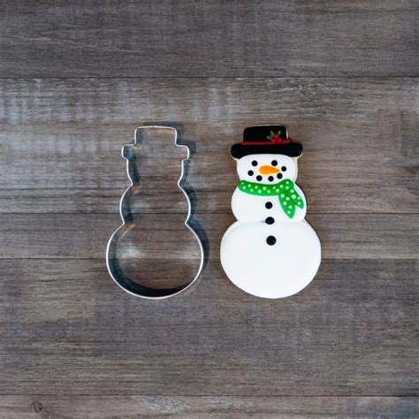 4” Steel Snowman Cookie Cutter Ann Clark Everything Kitchens