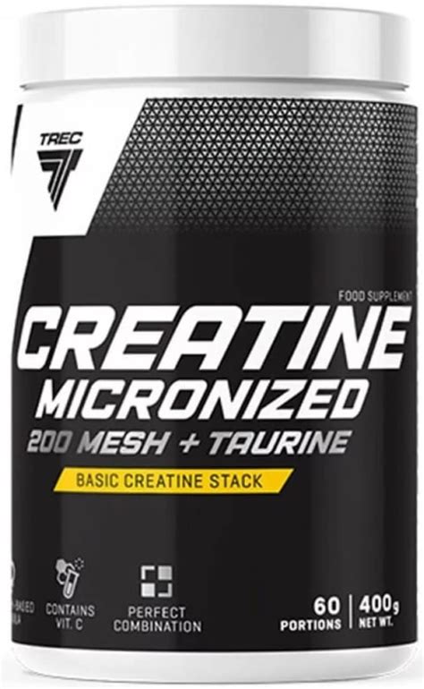 Creatine Micronized 200 Mesh Taurine 400 G Trec Nutrition Ozone Bg