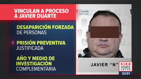 Vinculan A Proceso A Exgobernador De Veracruz Javier Duarte Imagen