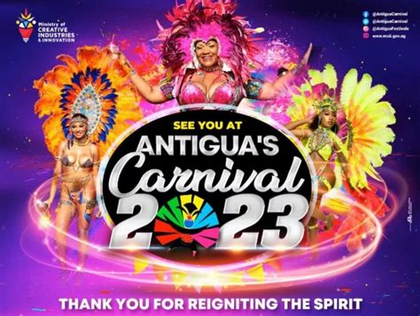 Carnival 2023 Launch Date Announced! - Antigua Observer Newspaper