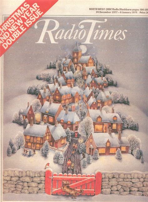 CHRISTMAS RADIO TIMES COVERS FROM 1969 - UK Christmas TV