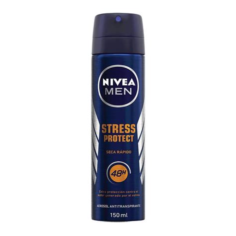 Antitranspirante Nivea Men Stress Protect En Aerosol Ml Walmart