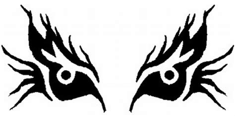 scary eyes clipart black and white - Clipground