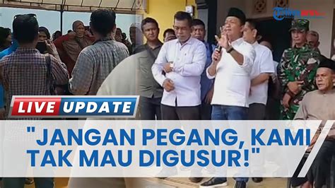 Pemberontakan Warga Rempang Saat Dialog Dengan Bahlil Diadang Jangan