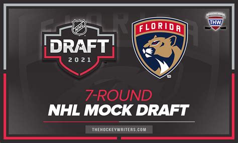 Florida Panthers: Full 7-Round 2021 Mock Draft - The Hockey Writers ...