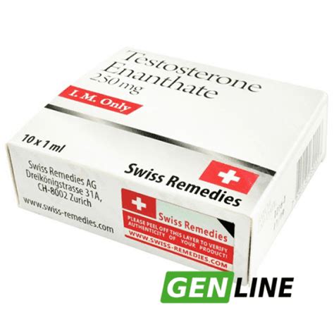 Тестостерон энантат Swiss Remedies купить 1 ампула | Genline.com.ua