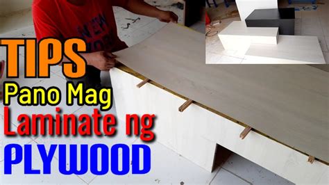 Paano Mag Laminate Ng Plywood How To Install Sheet Laminate Youtube