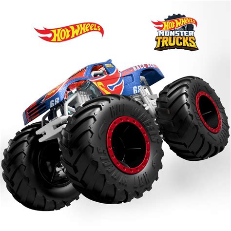 Hot Wheels Monster Trucks 1 24 Scale Vehicles Collectible Die Cast Toy Trucks Atelier Yuwa