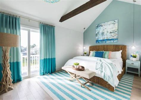 Blue Coastal Bedroom Decor