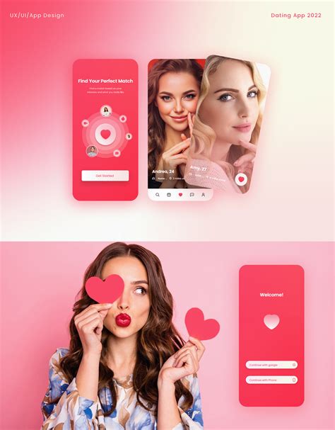 Mobile Dating App On Behance