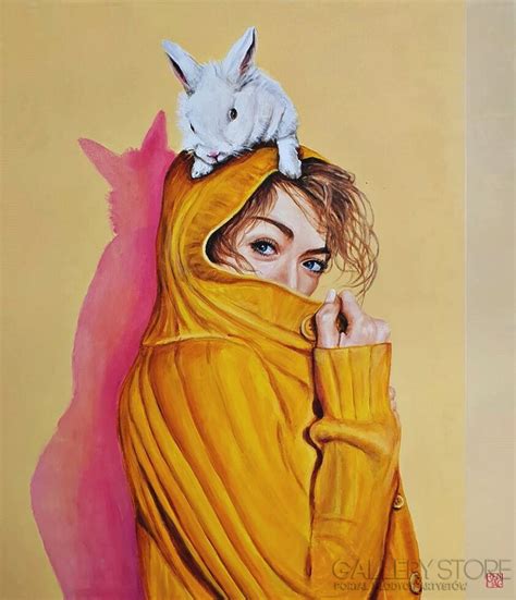 White Rabbit Renata Magda Obraz Akrylowy Na P Tnie Gallerystore Pl