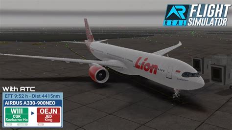 Rfs Real Flight Simulator Lion Air A Neo Jakarta Wiii