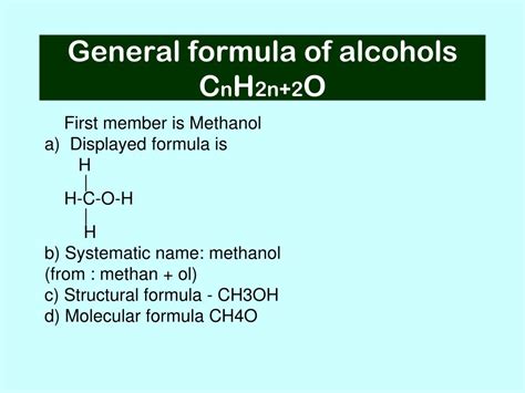 Ppt Alcohols Powerpoint Presentation Free Download Id3571080