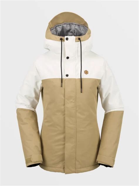 Kurtka Snowboardowa Damska Volcom BOLT INSULATED KHAKI