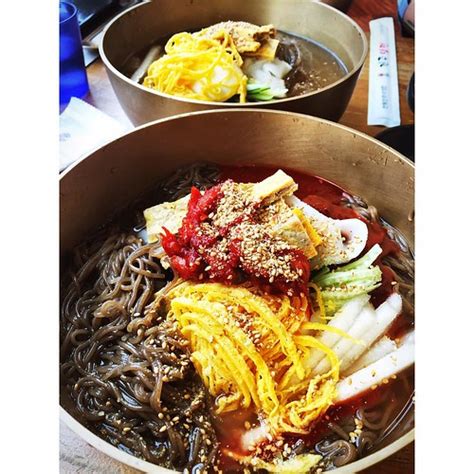 먹그타그램 진주넹면 냉면 상남맛집 창원맛집 상남동 점심추천 Food Noodle Table Korean Flickr