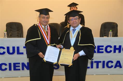 Juez Jorge Luis Salas Arenas Fue Nombrado Doctor Honoris Causa Por La