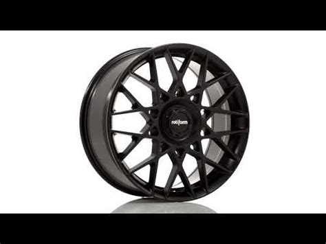 Rotiform BLQ C Satin Black 19x8 5 YouTube