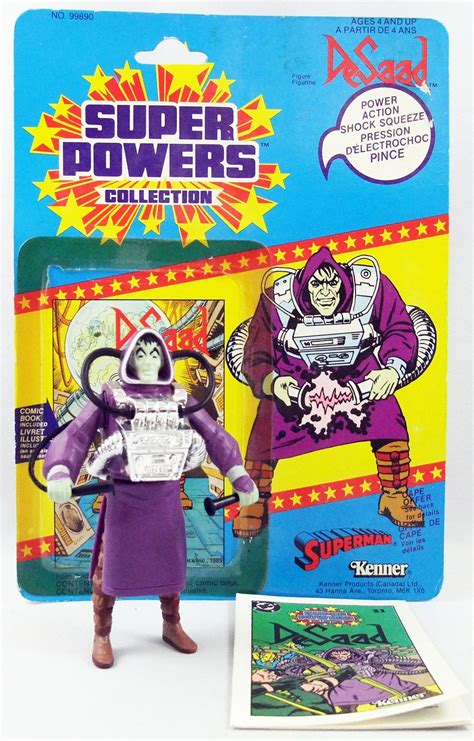 Dc Super Powers Kenner Desaad Mint With Cardback