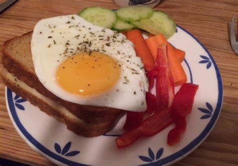 Schinken Käse Toast mit Spiegelei Rezept ichkoche at