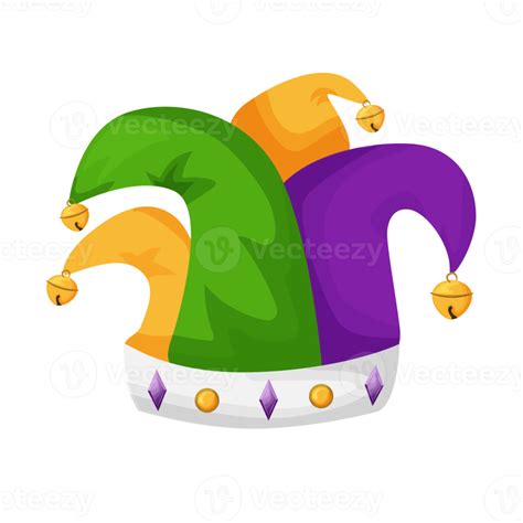 Mardi Gras Jester Hat Clip Art