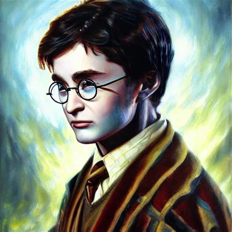 Detailed Portrait Of Harry Potter Steampunk Intricate Stable