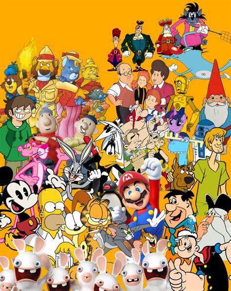 Cartoons Characters Childhood 1937-2017 by JakubMacekCZ on DeviantArt