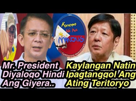 Sp Escudero Iginiit Na Diyalogo Hindi Giyera Ang Solosyon Sa China