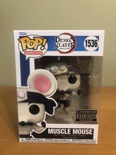 Funko Pop Demon Slayer Muscle Mouse Ee Exclusive 1536 Vinyl Figure W