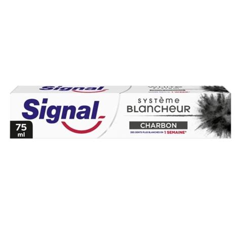 Dentifrice Syst Me Blancheur Charbon Signal Le Tube De Ml Prix