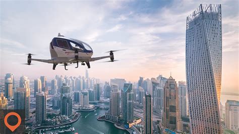 Dubais First Hover Taxi Youtube