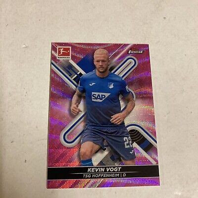 2021 22 TOPPS FINEST BUNDESLIGA KEVIN VOGT PINK REFRACTOR D 300 EBay