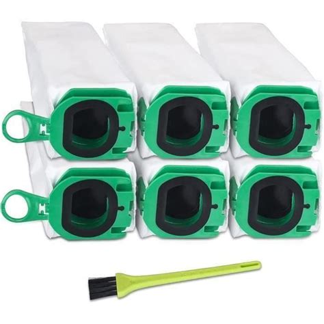 Lot De 6 Sacs Pour Aspirateur Vorwerk Kobold VB100 FP100 AUTREMENT