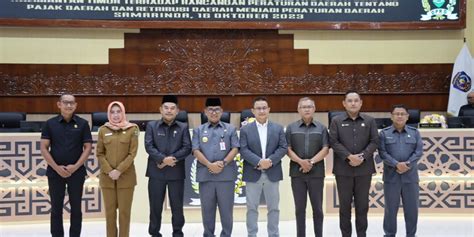 Dprd Kaltim Dan Persetujuan Ranperda Pajak Daerah G Smart Id