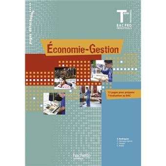 Economie Gestion Terminale Bac Pro Livre L Ve Ed Livre De L