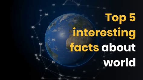 10 Interesting Facts About Earth