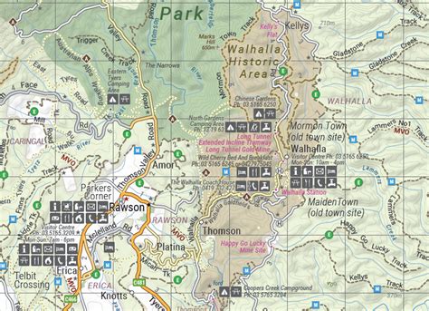 Buy High Country Victoria Hema Map Mapworld