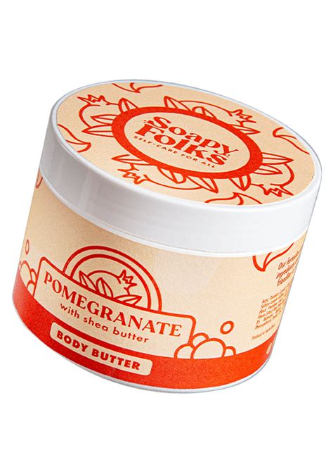 Body Butter Pomegranate Soapyfolks