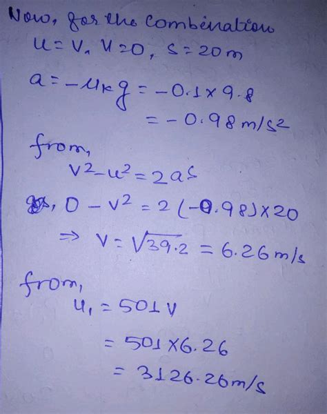 A Bullet Of Mass 001 Kg Is Fired Horizontally Into A 4kg Wooden Block