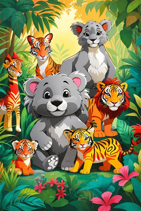 cute wild animals  kids  stock photo public domain pictures