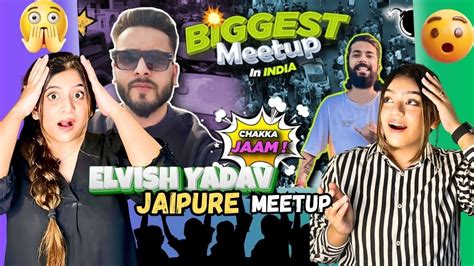 Biggest Meetup In Jaipur With Babu Bhaiya Pakistani Girls Reaction