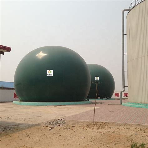 Anaerobic Reaction Double Membrane Biogas Holder Corrosion Resistant