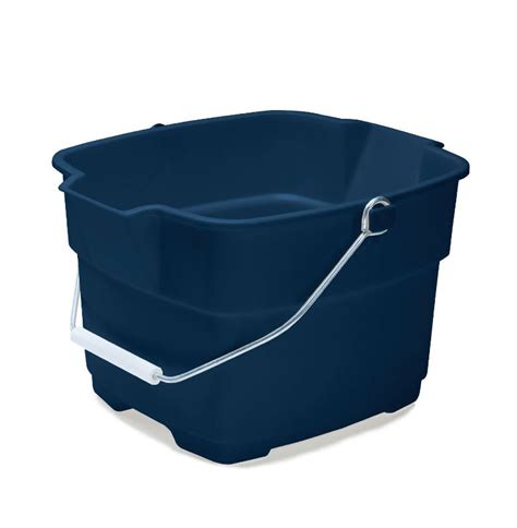 Rubbermaid® 2871 00 Roybl Roughneck Square Bucket Royal Blue 15 Qt