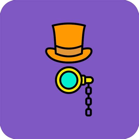 Icono De Monocle Vector Premium