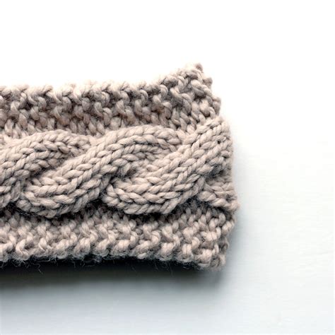 Friendship Headband Knitting Pattern Brome Fields